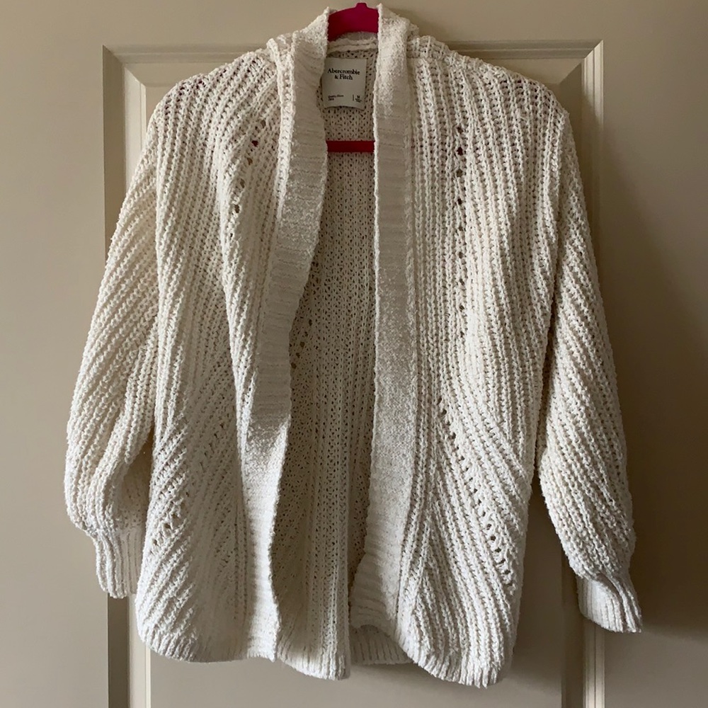Puff Sleeve Cardigan from Abercrombie